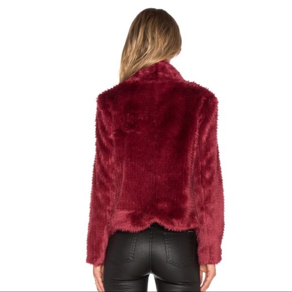 Bardot Faux Fur Waterfall Jacket - Picture 2 of 7